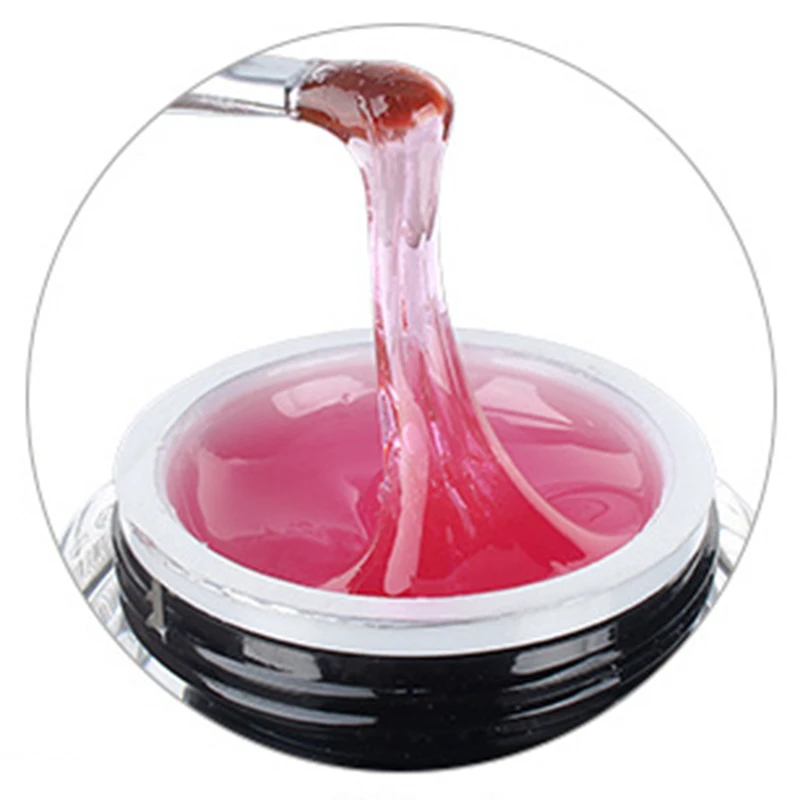 Monika nails профессиональный УФ-Клей 50 г для ногтей Прозрачный съемный клей для фототерапии Многофункциональный УФ-модель клей Расширенный клей-P