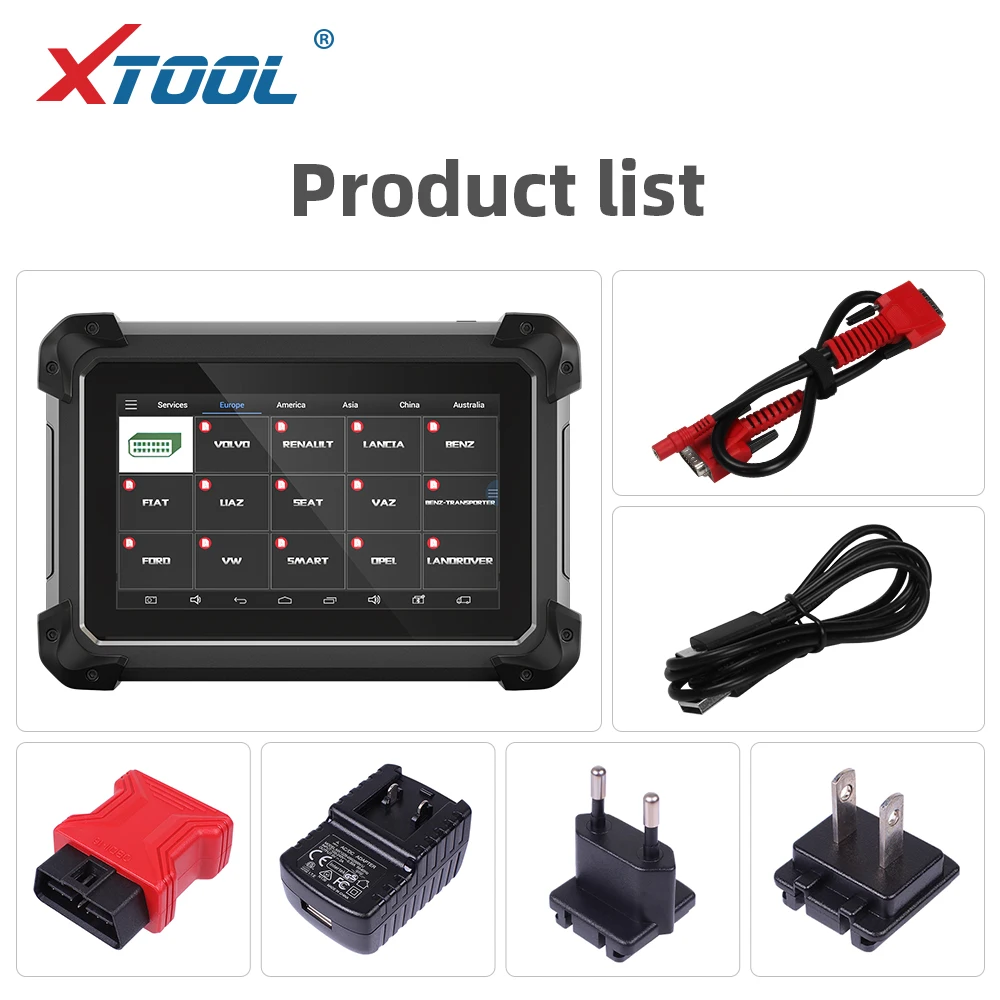 XTOOL EZ300 PRO Профессиональный инструмент для автомобиля с 4 системами ABS SRS в TPMS