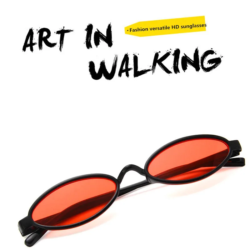 

AOXUE Small Frame Oval Sunglasses Women 2019 Vintage Brand Designer Retro Hip Hop Pink Sun Glasses Men Female Oculos Eyewear UV