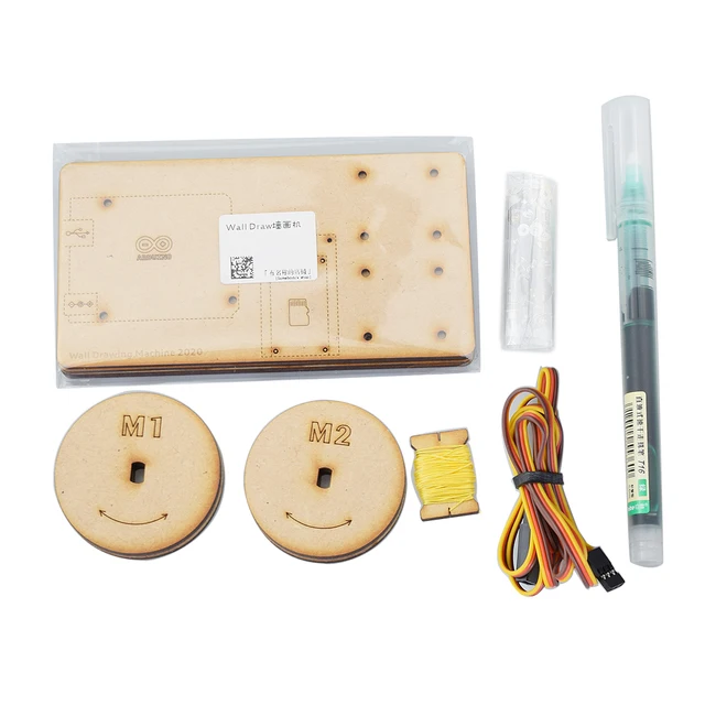 2022 New Draw Wall Painting Robot with Cable Plotter Arduino Maker ...