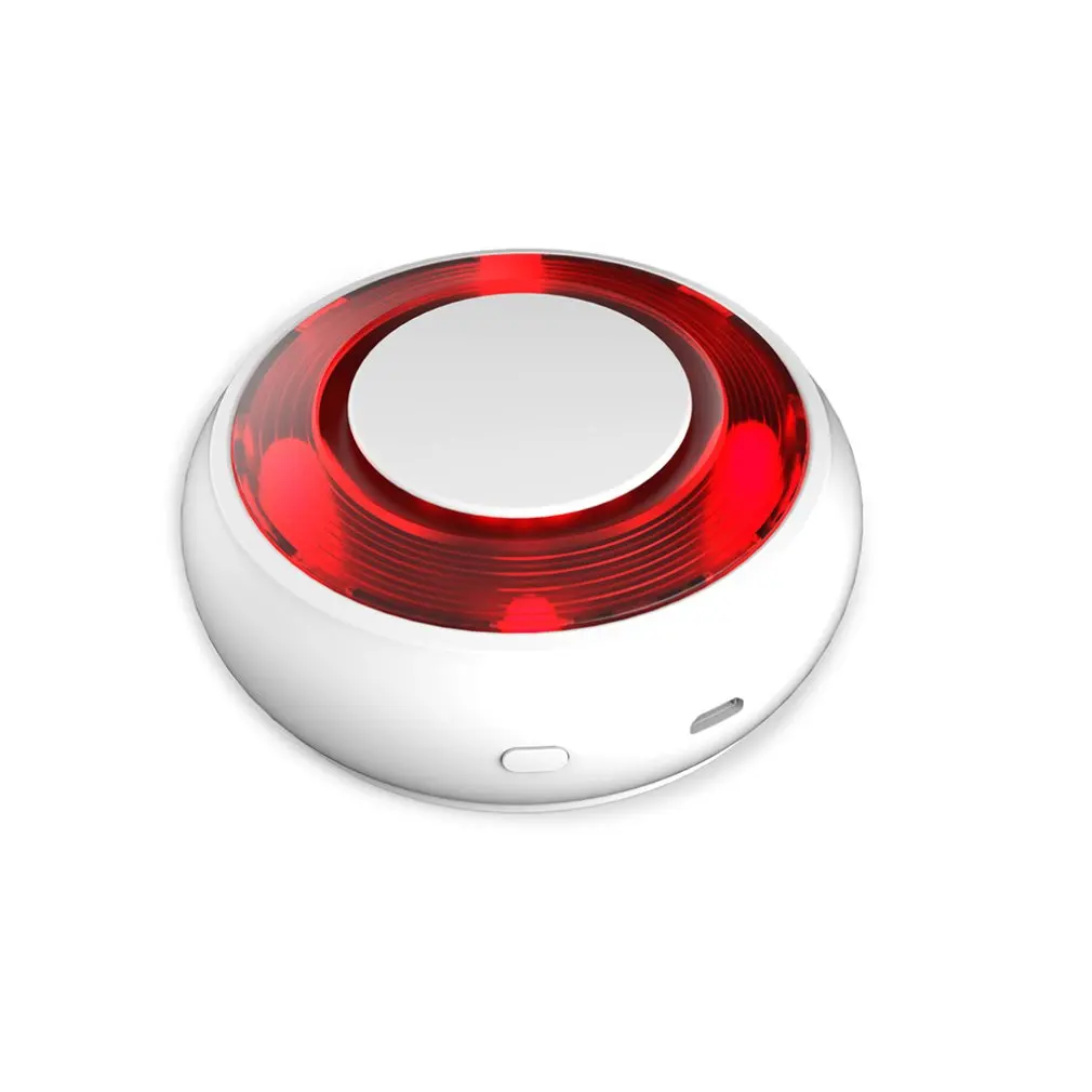 

105 Wireless Flash Strobe Outdoor Sound Siren Red Light for Home Security Protect Alarm System