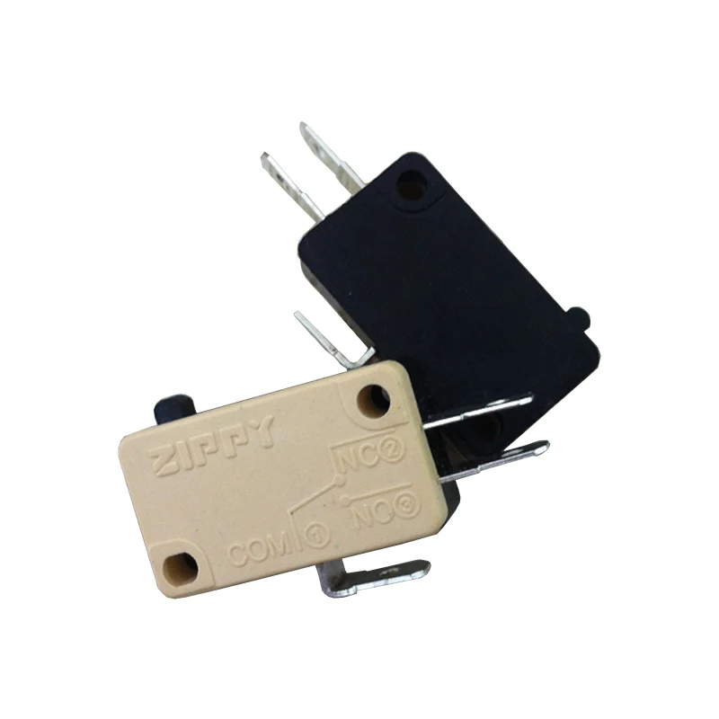 10Pcs Di Ricambio 3 Terminali Attuatore Micro-Switch Microinterruttori Per Arcade Pulsante Joystick Mama Macchine