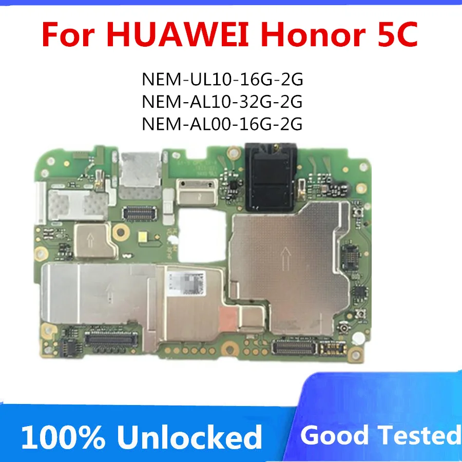 Factory Unlocked For HUAWEI Honor 5C Motherboard Logic Board WIth Full Chips 16gb 32gb | Запчасти для телефонов