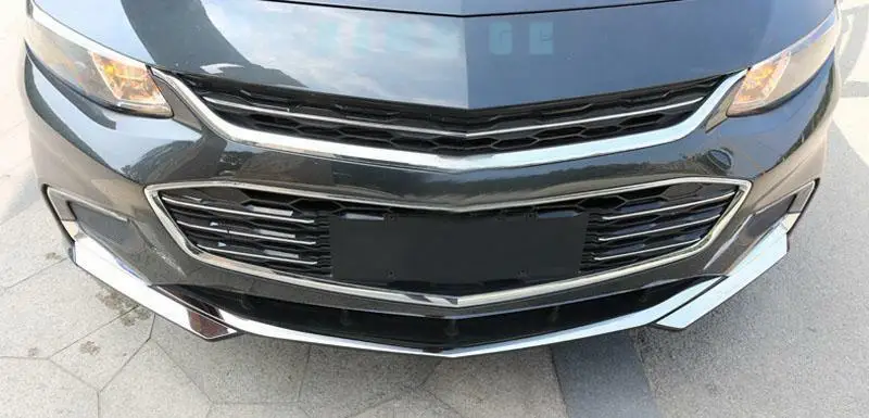 Передний Бампер анти-ру 3 шт декоративная отделка для Chevrolet Malibu 9th