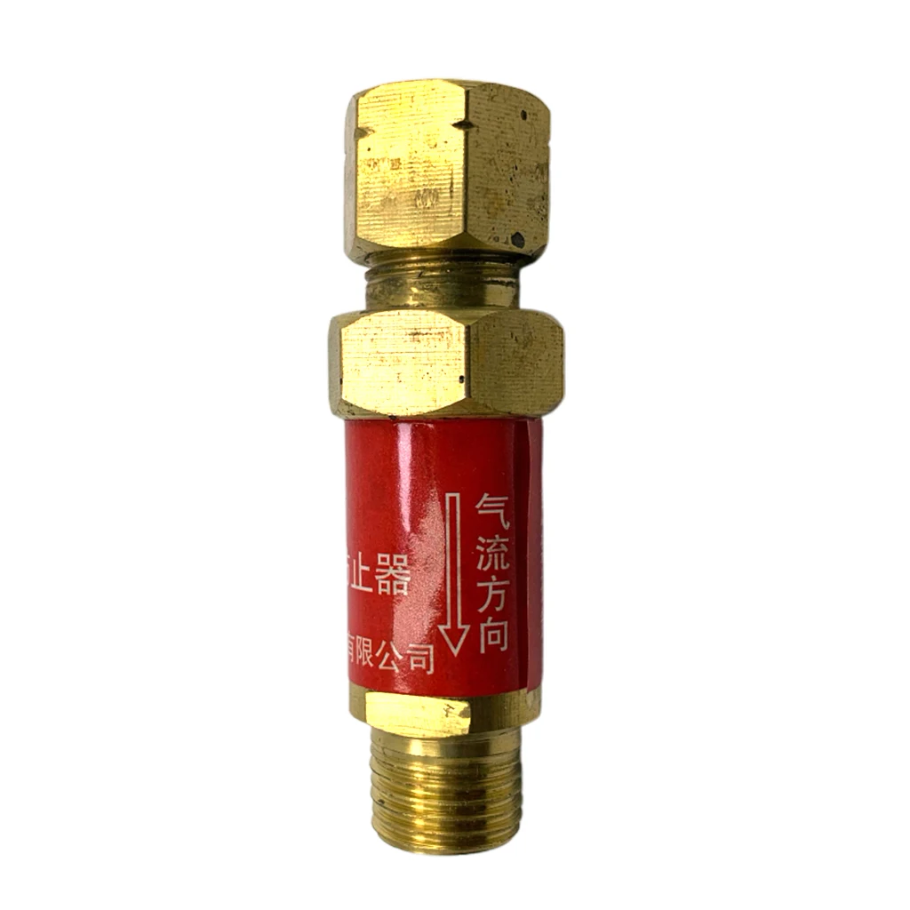 Oxygen Acetylene Flashback Arrestors Set Regulator End 19mm Threads