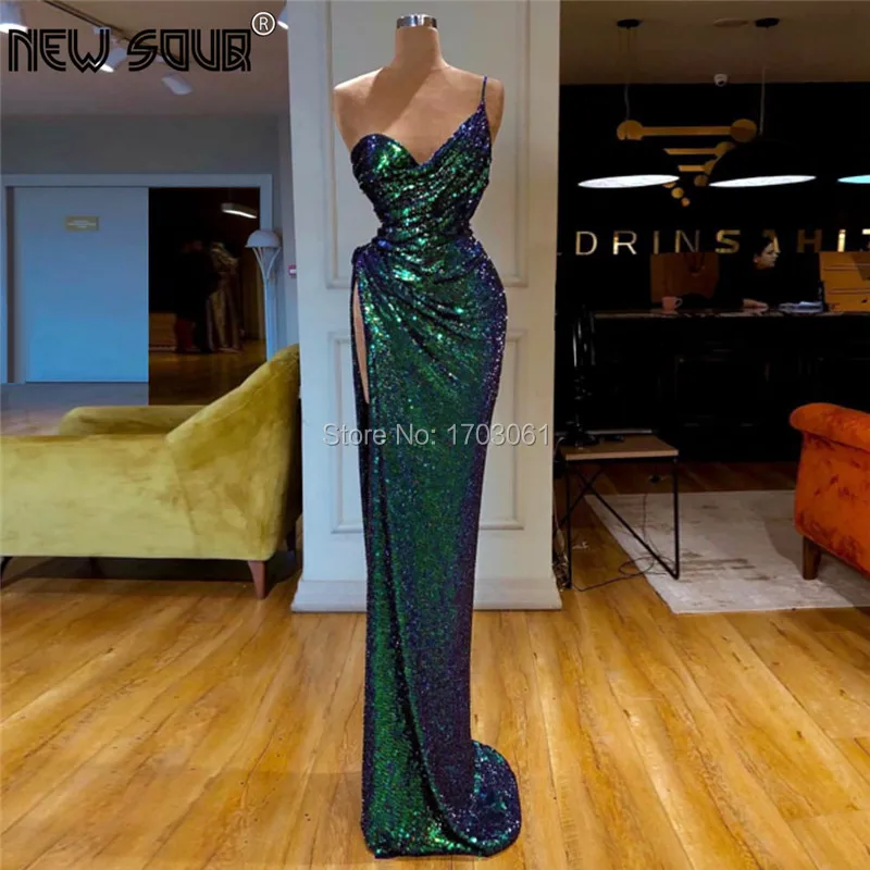 

Long Dubai Spaghetti Strap Evening Dresses 2019 New Arabic Prom Dress Women Custom Made Party Gown Kaftans Middle East Vestidos
