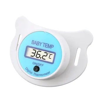 

Baby LCD Digital Infant Temperature Mouth Nipple Temp Thermometer Beeper Function Auto shut-off Function No Mercury
