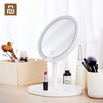 

YOUPIN XY 2 in 1 Protable LED Touch Dimmer Light Makeup Mirror Rechargeable White Desktop Cosmetic Decor Adjustment Magnifying