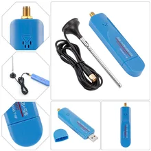 Уклон Мини ТВ-палка оборудование SDR RTL-SDR DVB-T FM RTL2832U видео цифровой ключ USB тюнер Коротковолновая антенна поддержка