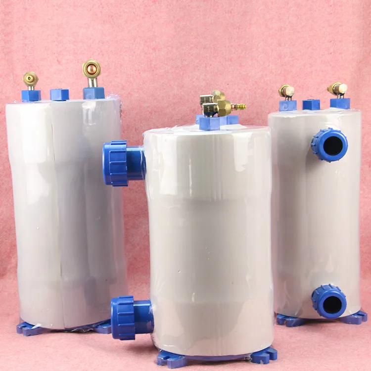 

Pure titanium evaporator, 2.0HP water tank cold and warm pure titanium gun, seafood fish pond evaporator.