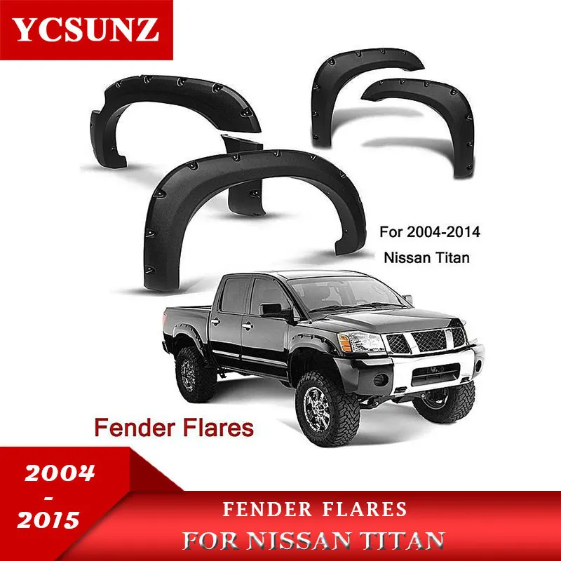Mudguards Fender Flares For Nissan Titan 2004 2005 2006 2007 2008 2009