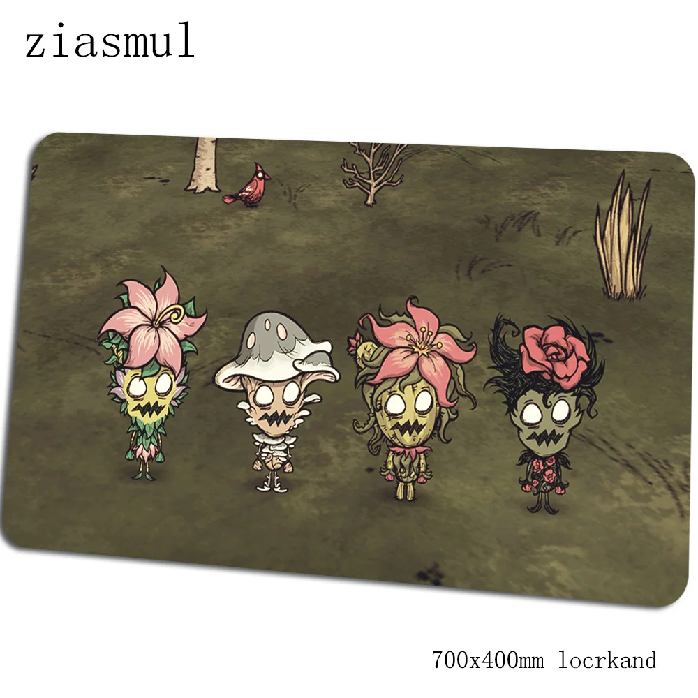 Dont starve геймерский коврик для мыши Бестселлер 70x40 см игровой коврик для мыши дешевый ноутбук pc аксессуары ноутбук padmouse эргономичный коврик - Цвет: Size 700x400x2mm