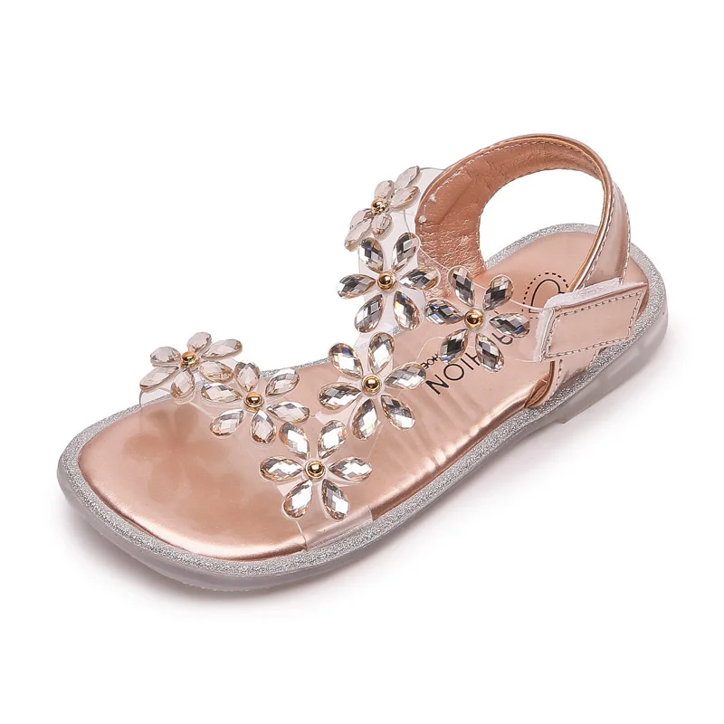 Meisje Sandalen Maat 26-35 Baby Crystal Bling Diamond Bloem Prinses  Dansschoenen Studenten Kids Party Shoes1-3-4-6-7-12 Jaar Oud - AliExpress  Moeder \u0026 Kinderen