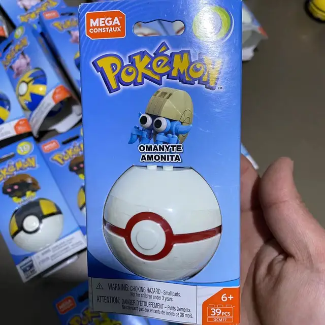 Pokemon Assembly Model Jigglypuff Pikachu Squirtle Bulbasaur Meowth Model Building Block Action Figure Toy Collection 5