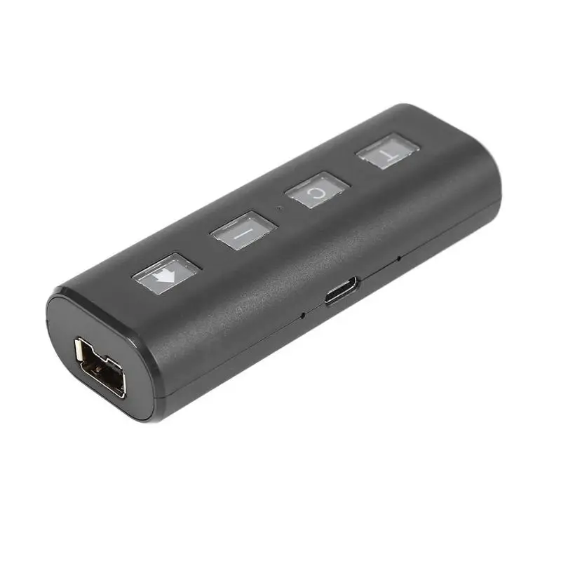 Преобразователь Bluetooth адаптер для NGC WII NES SNES ручка переключателя NS кабель передачи данных расстояние передачи около 6-8 метров черный