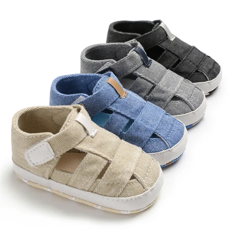 Summer Newborn Baby Boy Girl Soft Sole Crib Shoes Sneaker Prewalker Bebe Casual Anti Slip Shoes