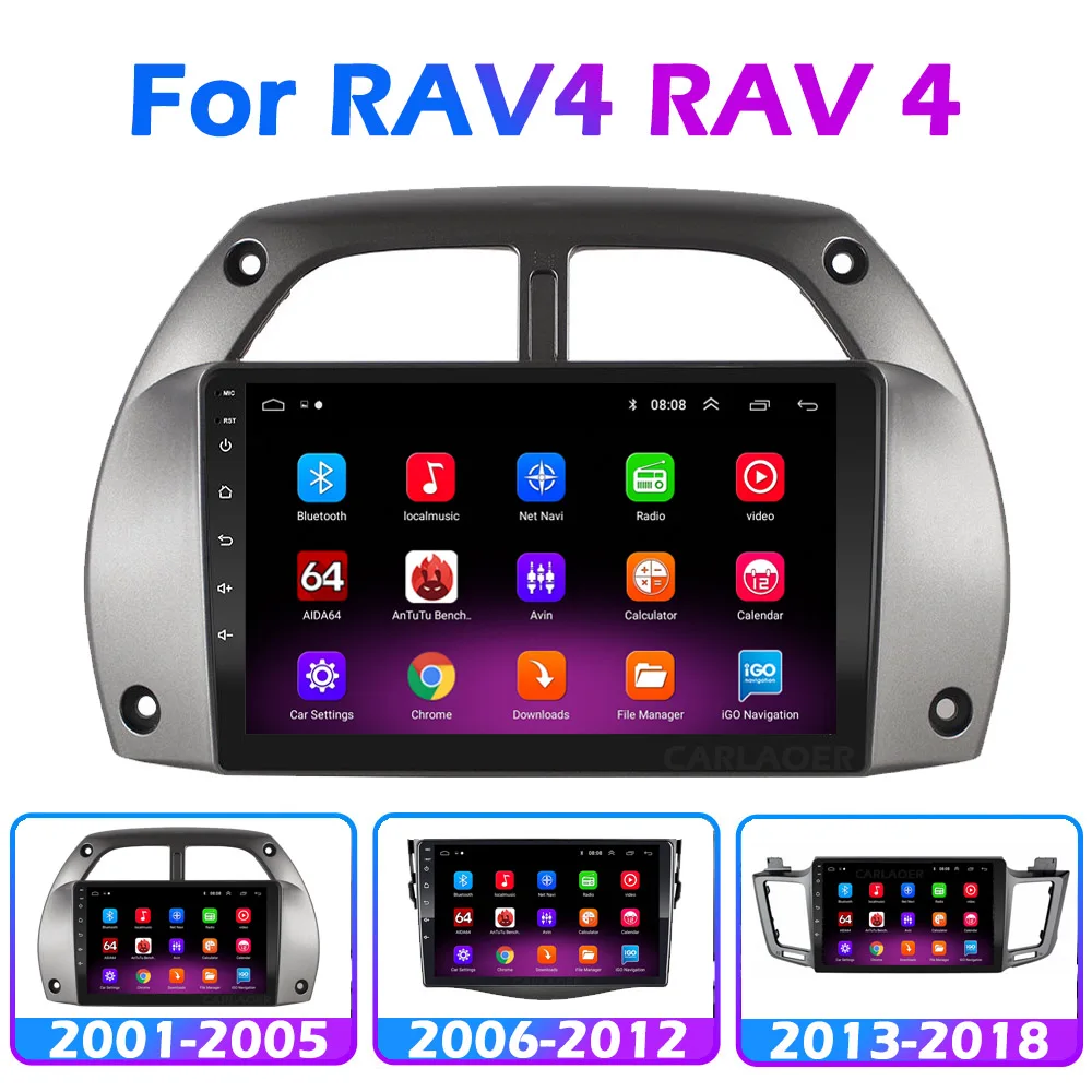Магнитола android rav4