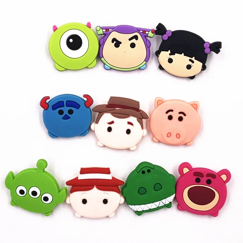 1 шт. мягкая брошь из ПВХ с милыми мультяшными животными новый дизайн значок майка