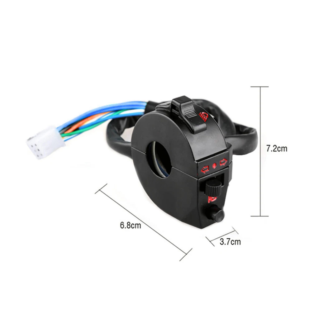 Black Turn Signal Indicator Horn Switch Block Lever Fits For CG125 for Honda Suzuki Yamaha Kawasaki Harley KTM