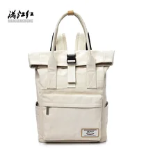 Холщовый Рюкзак женский стиль средней школы студенческий кампус школьная сумка рюкзак женская сумка корейский стиль мода рука B