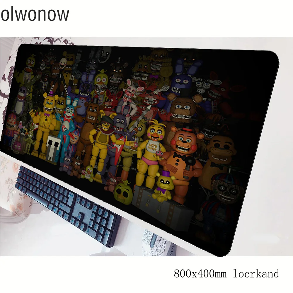 Five Nights at Freddy's» «пять ночей у Фредди» коврик для мыши 80x40 см игровой коврик для мыши Коврик для нетбука Новое поступление padmouse игры pc gamer коврики геймпад