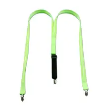 Unisex Led Illuminated Suspenders 3 Clips-on Braces Vintage Look Elastic Y-shape Adjustable Trousers Suspender For Festival Club