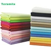 Teramila Coton Tissus 25 Couleurs Solides Charme Packs Fat Quarter Mètre Textile de Maison Pour La Literie Courtepointe Patchwork Artisanat Vêtements ► Photo 1/6