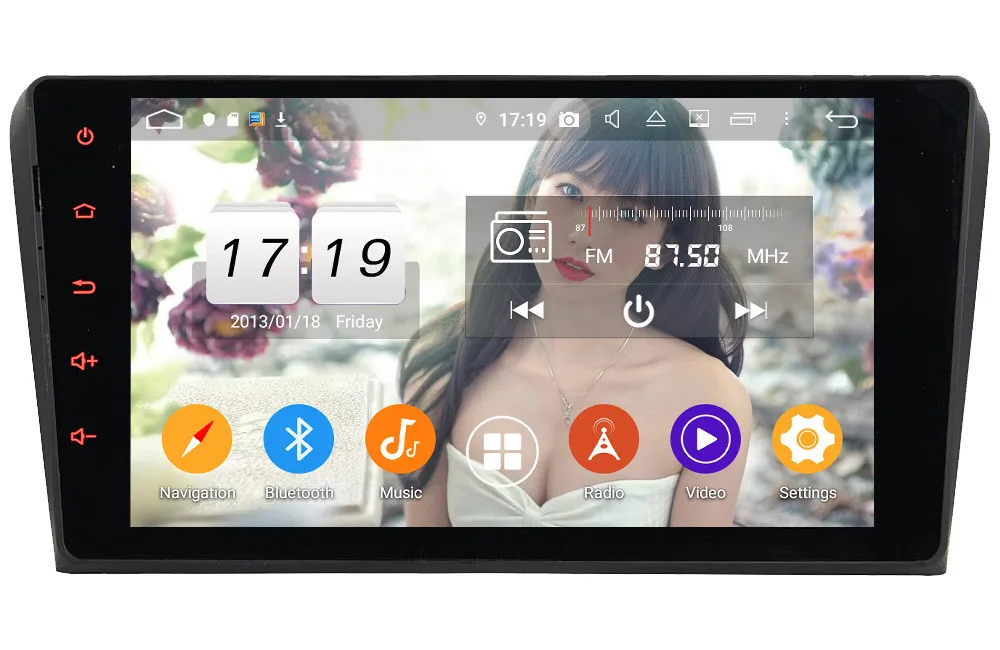 Top Klyde 9" IPS 4G WIFI Android 9.0 Octa Core 4GB RAM 64GB ROM DSP BT Car DVD Multimedia Player Radio Stereo For Mazda 3 2004-2009 0