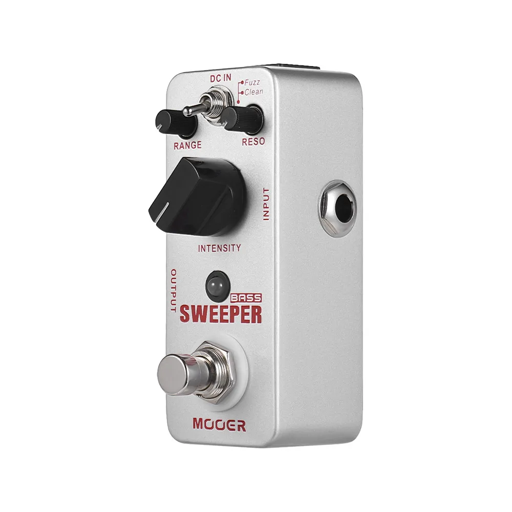 MOOER SWEEPER бас Гитары фильтр педаль эффектов металлический корпус для гитары