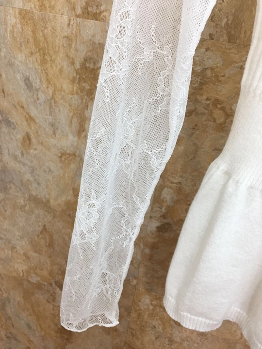 Новые женские зимние кружевные вязаные топы 916