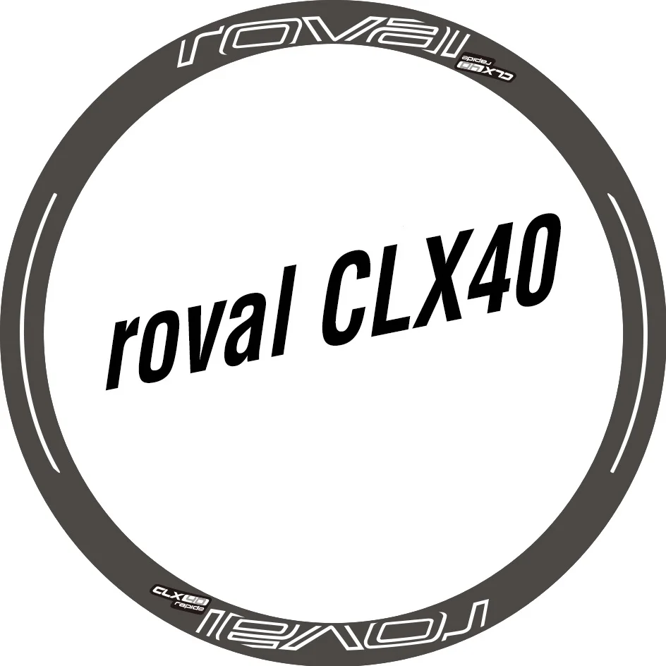 Два колеса Набор наклеек s для Roval CLX 40 CLX40 обод/дисковый тормоз наклейка для шоссейного велосипеда Гонки Велоспорт Bickycle наклейки