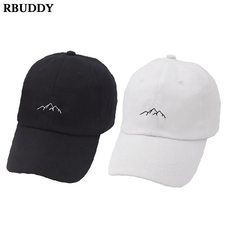 

2019 new Mountain range embroidery Mens Womens Baseball Caps Adjustable Snapback Caps Fashion dad Hats Bone Garros