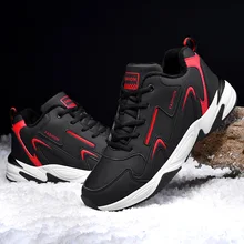 Белые кроссовки; Теплая Бархатная хлопковая обувь для путешествий; Студенческая Повседневная обувь; очень большой размер 48; мужские ботинки; зимняя детская обувь