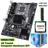 Recommended brand motherboard HUANAN ZHI X58 LGA1366 motherboard with processor Intel Xeon X5675 3.06GHz 8G DDR3 REG ECC memory ► Photo 1/6