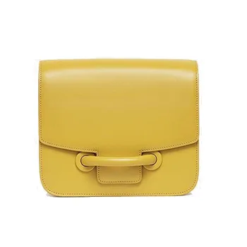 

2020 New Small Square Bag Girl Oblique Satchel Commuting Small Cow Leather Luxury Handbags Women Bags Designer