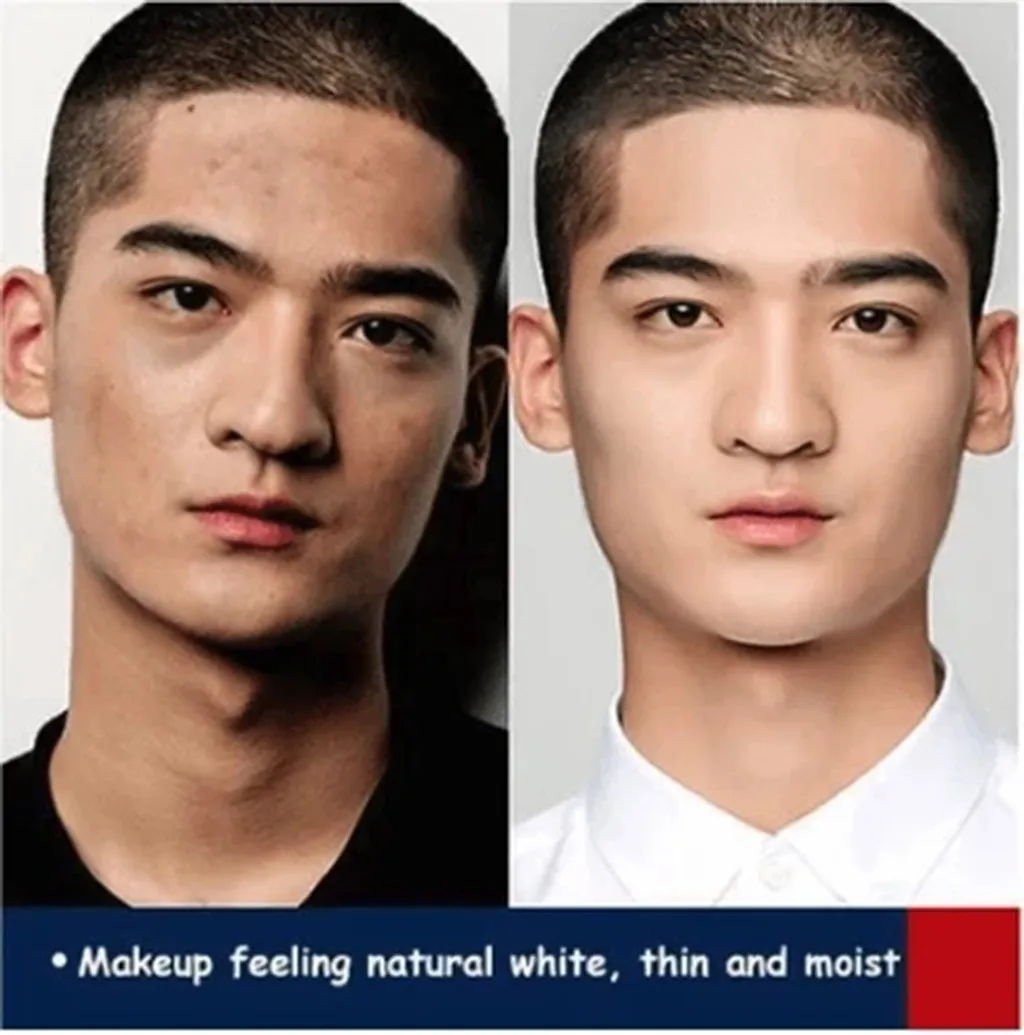 

Full Coverage Men's Revitalising makeup correcting Nourishing Tone Up Cream Lazy Concealer Handsome Artifact Maquillage Cosmetic