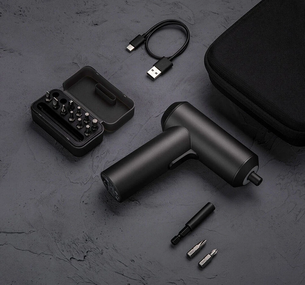Xiaomi электроинструменты Мини Электрическая аккумуляторная отвертка дрель ударный драйвер Wowstick шуруповерт мощность отвертка 3,6 В Li-Ion 5n