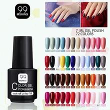 MSHING99 набор гель-лаков 7 мл все для маникюра Полупостоянный Vernis верхнее покрытие УФ светодиодный Гель-лак замачиваемый для ногтей художественный Гель-лак для ногтей