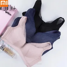 Xiaomi Instant me женский полный Кубок кружева собрать без обода бюстгальтер Мягкий сексуальный женский Глубокий V Нижнее белье с глубоким вырезом
