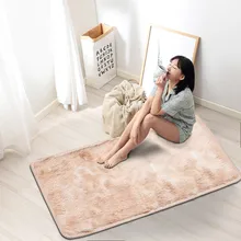 Ультра мягкий ковер, мохнатый ковер для детской комнаты, домашний плюшевый ковер, Декор 100x160 см