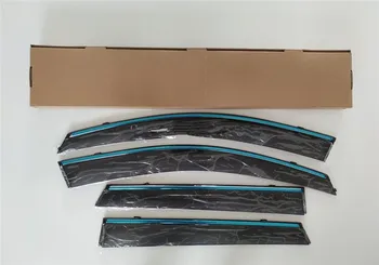 

Car styling Car-covers Car For Skoda Octavia A5 2007-2013 Window Visor Shade Vent Wind Rain Deflector Guards Cover 4pcs/Set