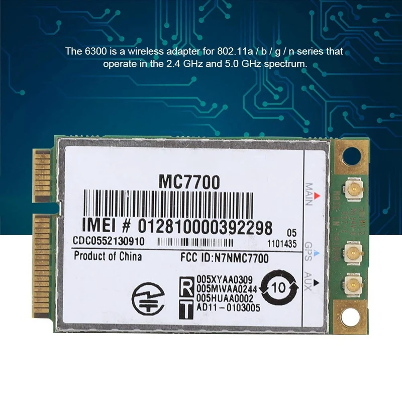 Разблокированная карта MC7700 3g/4G WWAN для Sierra AirPrime, 100 Мбит/с 4G/3g LTE/FDD/WCDMA/Edge gps модуль для Windows/Linux