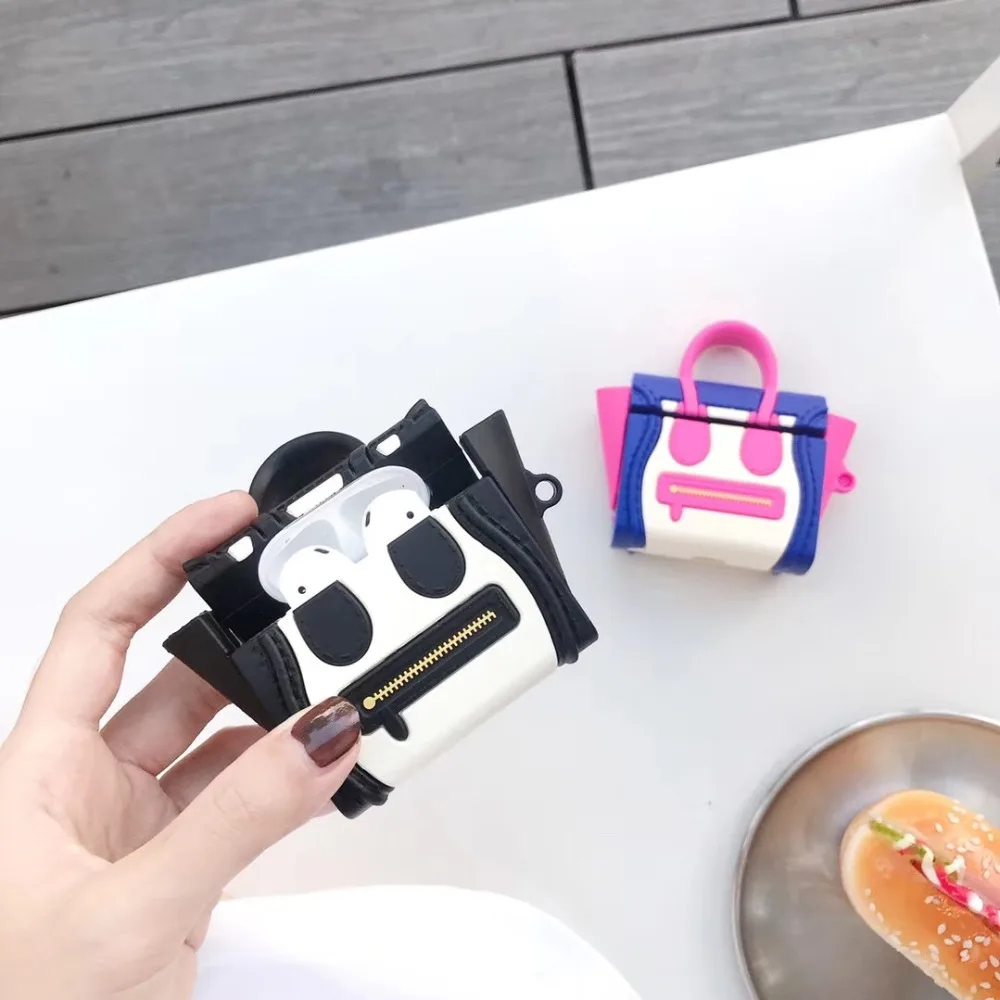 Сумка с персонажем мультфильма Мягкая кукла из силикона чехол для Apple Airpods чехол милая игрушка история Обложка