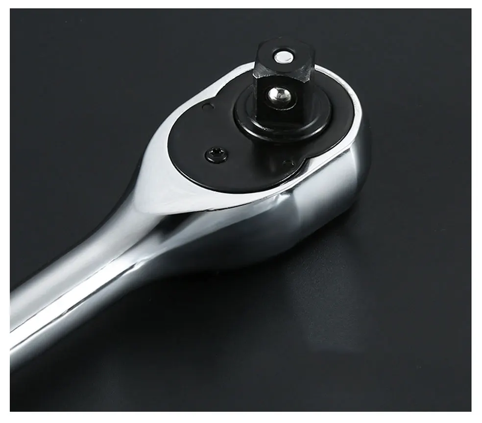 Ключ с храповым механизмом высокий крутящий момент ключ, дюймовый стандарт для разъем 45/72 Зубы CR-V Quick Release с квадратным носком гаечный ключ инструменты для ремонта