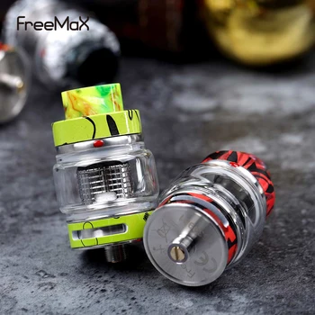 

Original FreeMax Fireluke 2 Graffiti Edition Tank 2ml/5ml Capacity vape Atomizer Mesh Coil 810 Drip Tip for 510 thread box mod