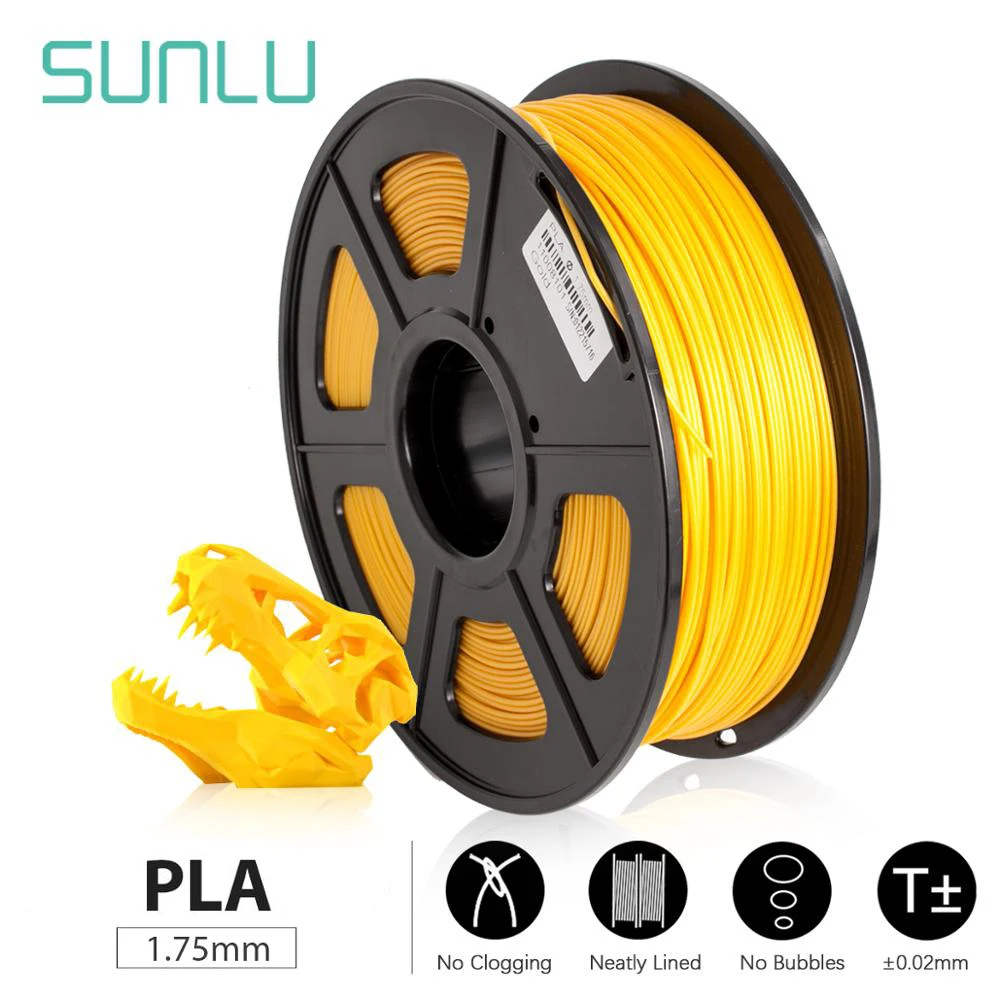 Наполнитель SUNLU PLA PLUS или для 3D принтера 1 75 мм нить + печать пла кг катушка ручки s и