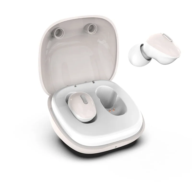 I9 TWS Bluetooth 5,0 беспроводные наушники, стерео беспроводные наушники CVC6.0, шумоподавляющая гарнитура с микрофоном для телефона - Цвет: Белый