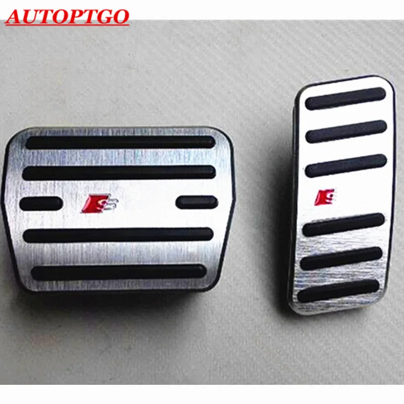 Подходит для Audi A1 A3 Q2L S3 RS3 2013+ колодки для педалей, набор аксессуаров для укладки, акселератор газа/топлива, тормозные педали, крышка - Название цвета: Gas Brake Kit