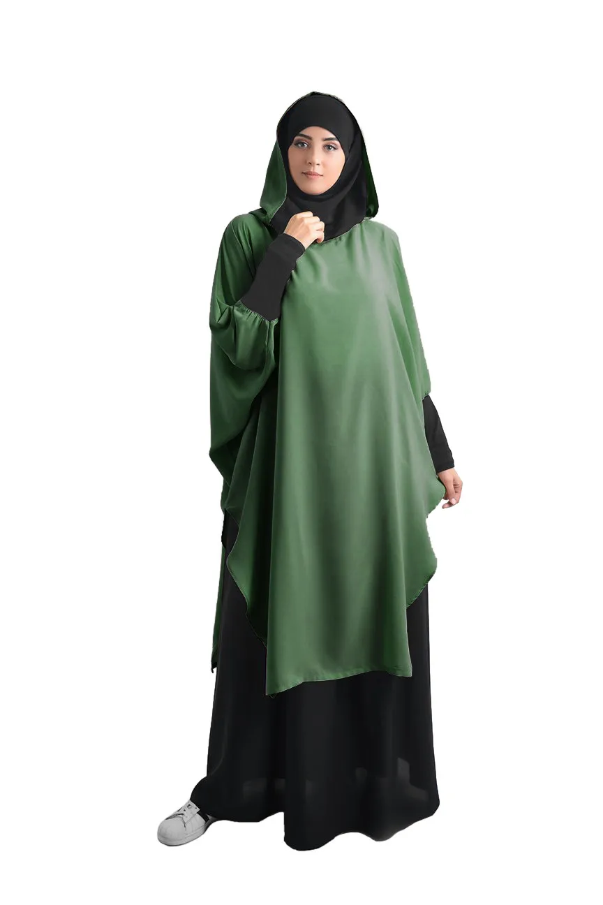 Hijab com capuz, Long Khimar, Abaya, Cobertura