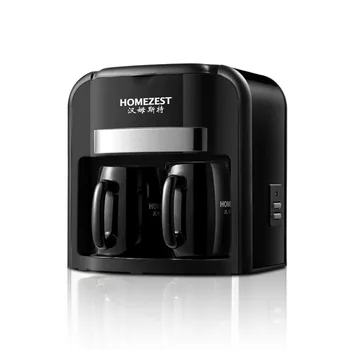 

Homezest/HAN DYNASTY Amherst Cm-902 Mini Coffee Machine Household Double Cup Hourglass American-Style Coffee Pot Tea
